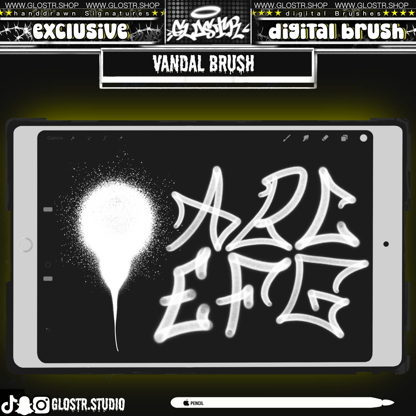 „VANDAL“ Digital Graffiti Brush