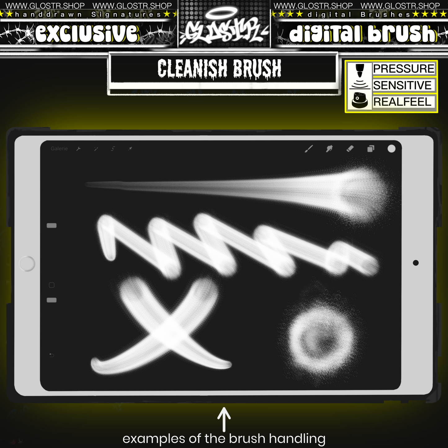 „CLEANISH“ Digital Graffiti Brush