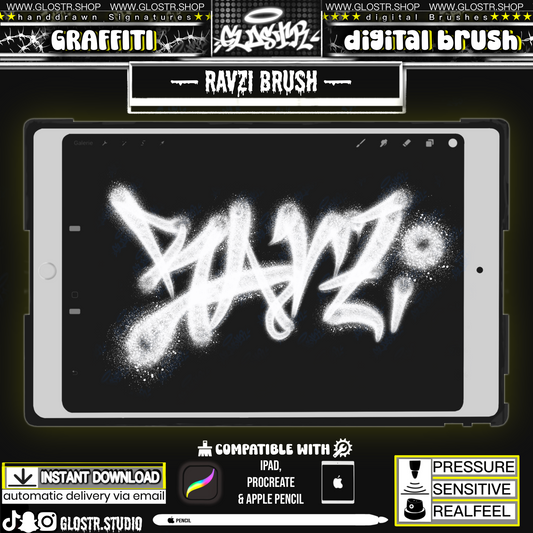 „RAVZI“ Digital Graffiti Brush