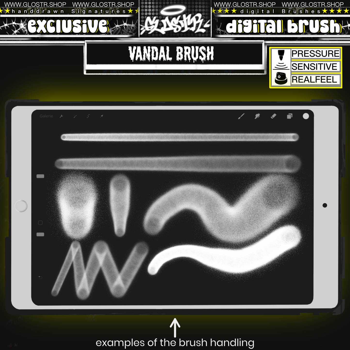 „VANDAL“ Digital Graffiti Brush