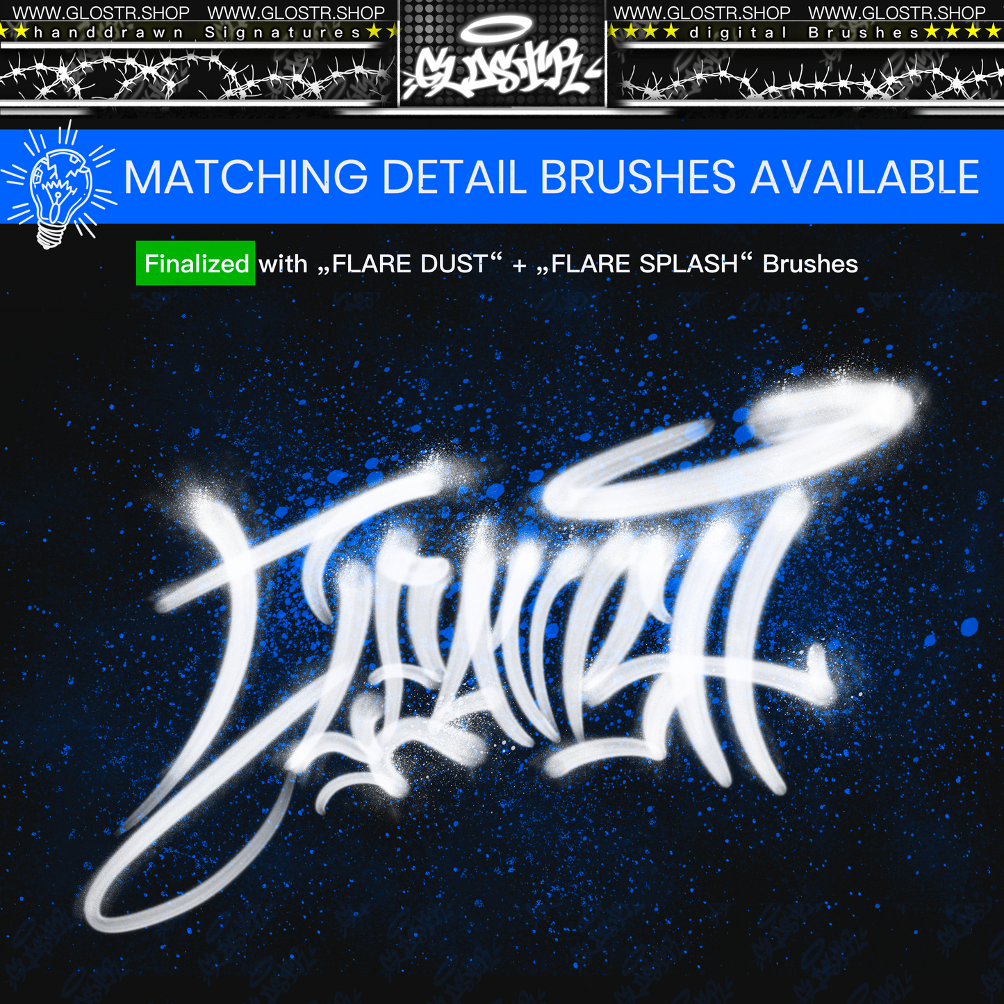 „CLEANISH“ Digital Graffiti Brush