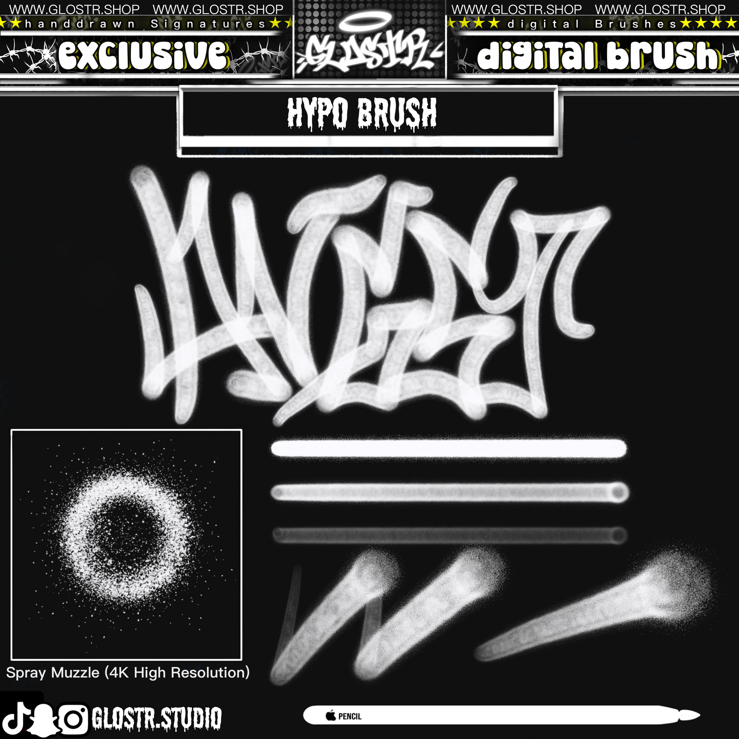 „HYPO“ Digital Graffiti Brush