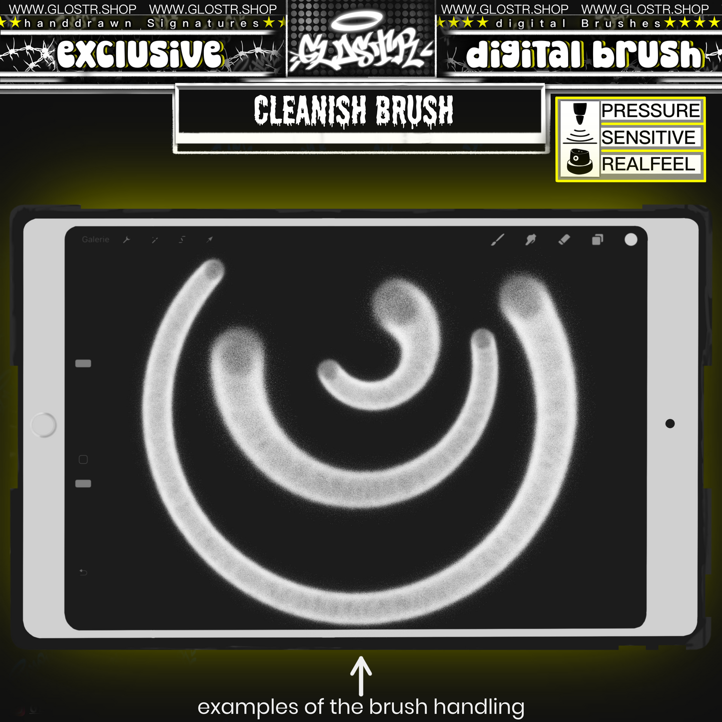 „CLEANISH“ Digital Graffiti Brush