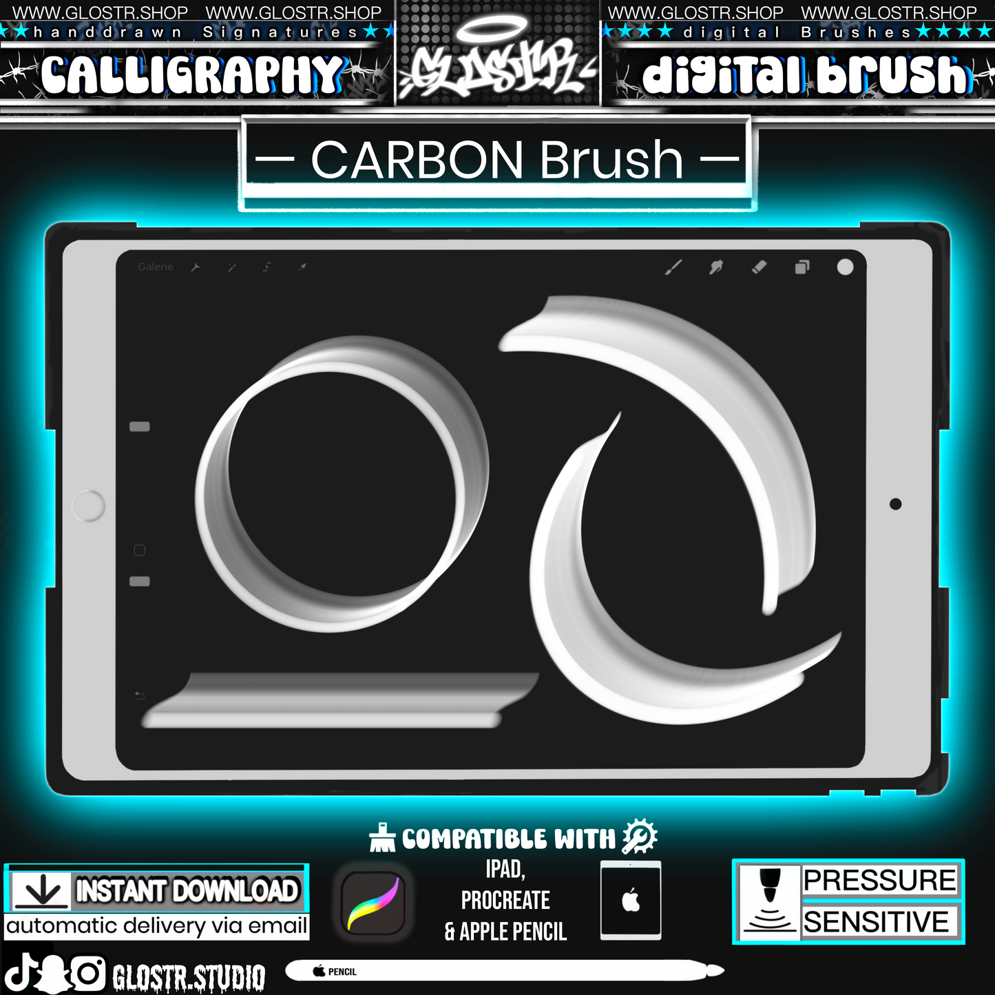 „CARBON“ Digital Calligraphy Brush